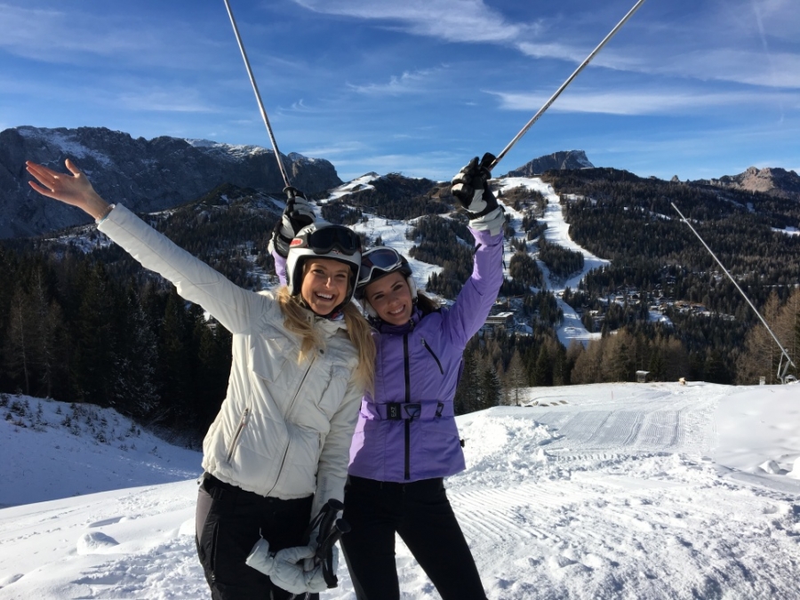 Kdo z Miss řádil na sjezdovkách?