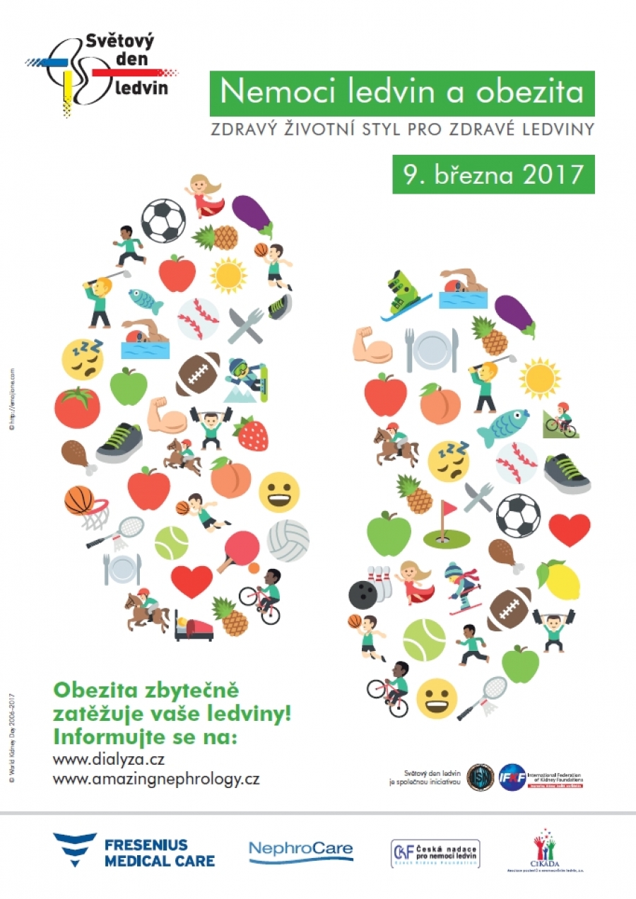 Světový den ledvin se letos zaměřuje na obezitu