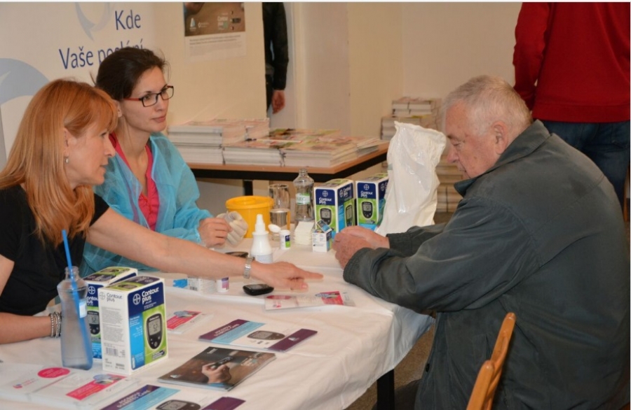 Pražané si měřili rizika cukrovky. Každý 6. neprošel.