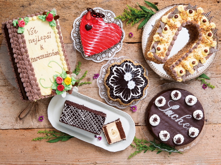 Lahůdky Cajthaml  a jejich dorty Mrkváč a Bubu a Terky