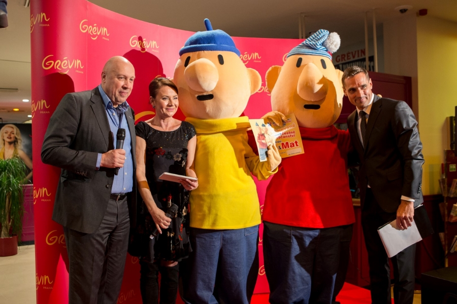 Pat a Mat se zabydleli v muzeu Grévin Praha  „… A je to!“