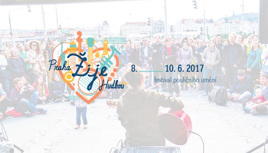 Praha Žije Hudbou 2017: Tomáš Klus, Vladimír Merta, Bratři v Tricku a Petr Nikl podpoří pouliční umění