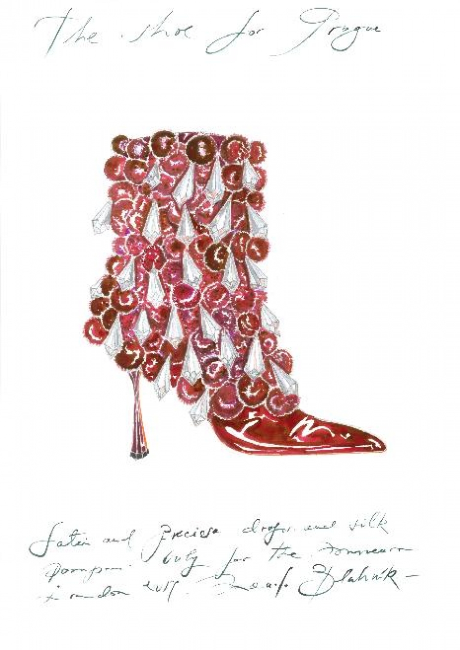 Manolo Blahnik: SKICA bot pro Prahu