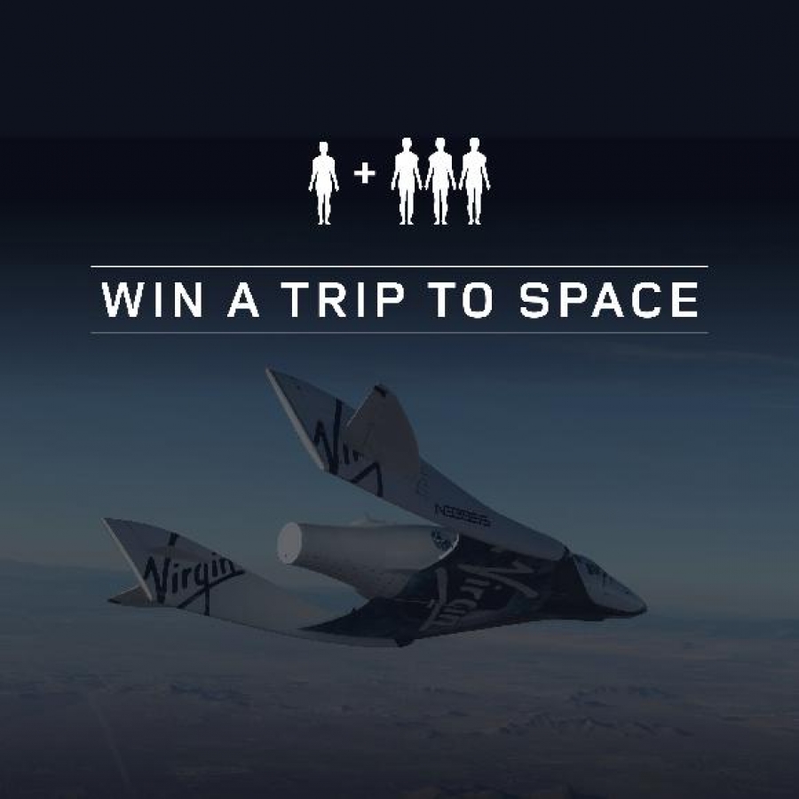 Soutěž o výlet do vesmíru za milion korun