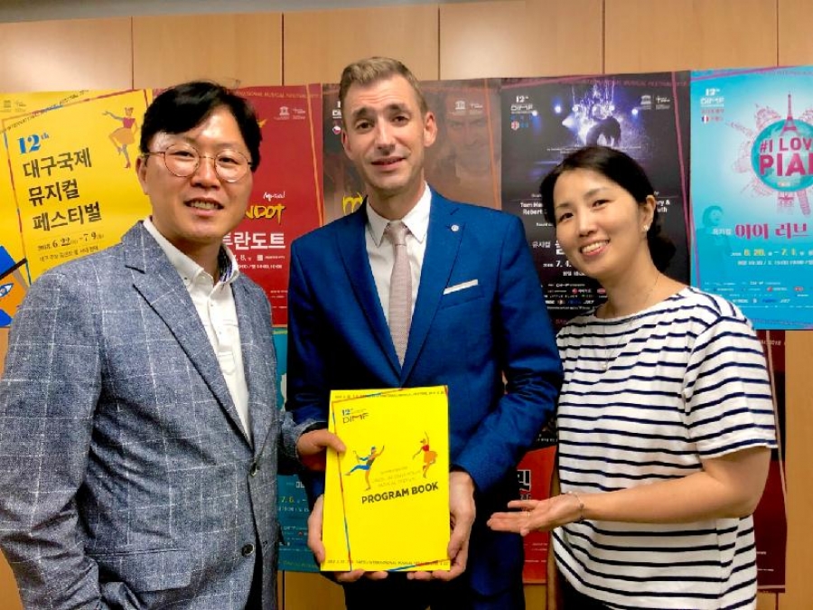 Za roli v muzikálu Mefisto si Daniel Barták z Koreje přivezl hlavní cenu!