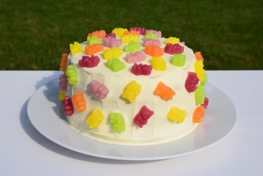 Recept: Mrkvový dort s medvídky