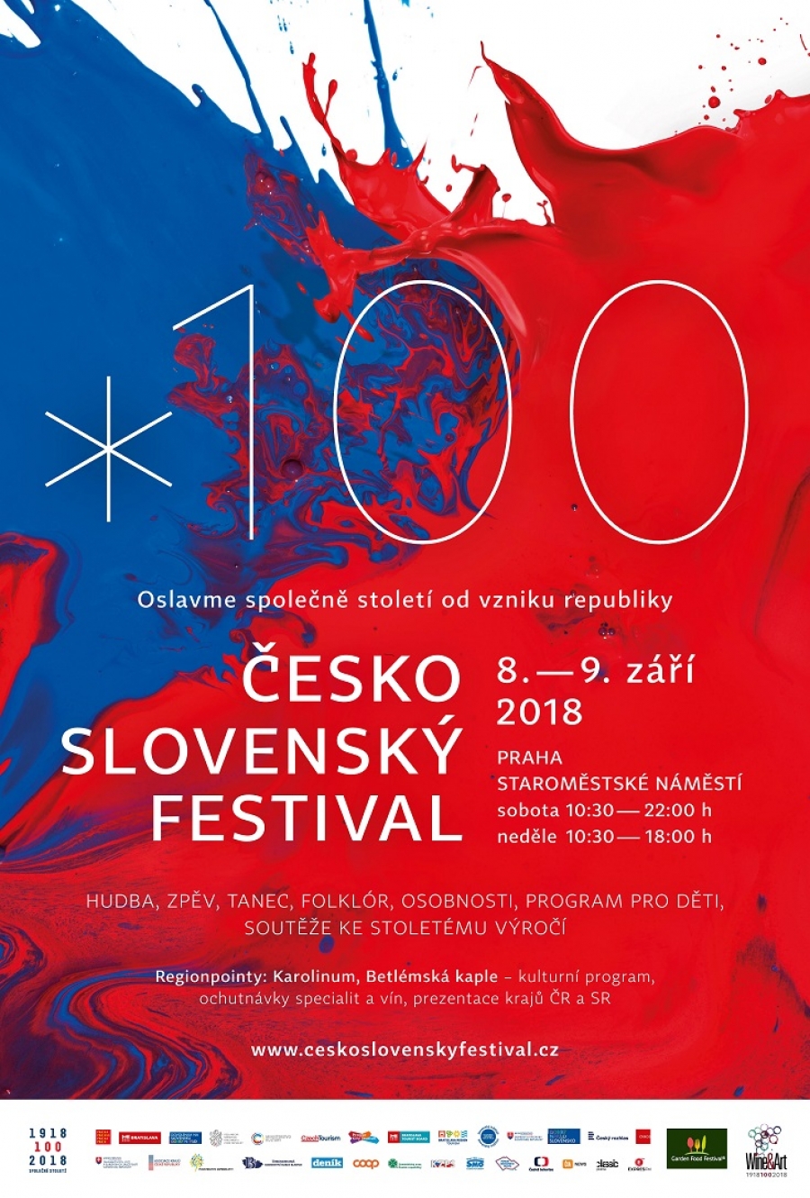 V Praze se chystá největší oslava 100 let výročí založení společného státu