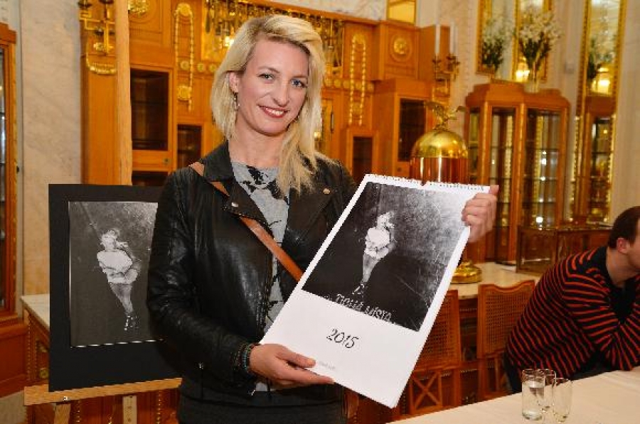 Anna Polívková pokřtila charitativní kalendář Tichá místa