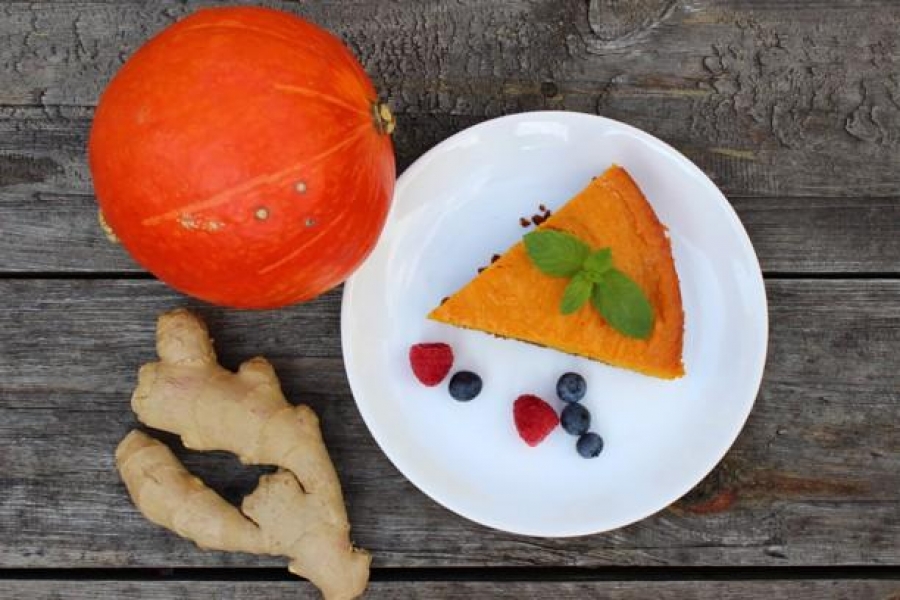 Dýňový cheesecake