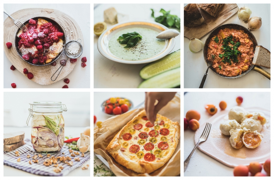 Trhanec s malinami aneb gurmet menu na celý den