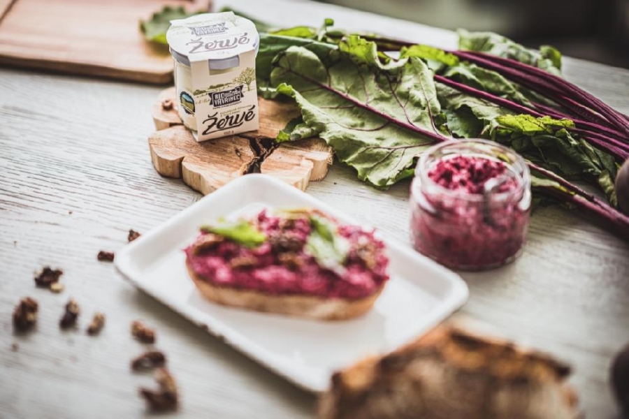 Pomazánka z červené řepy