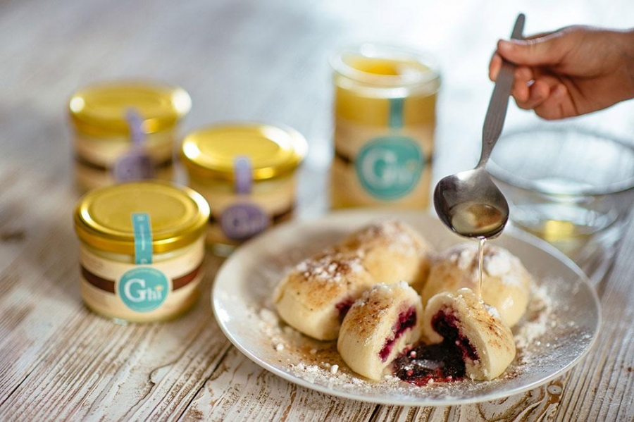 Ovocné tvarohové knedlíky