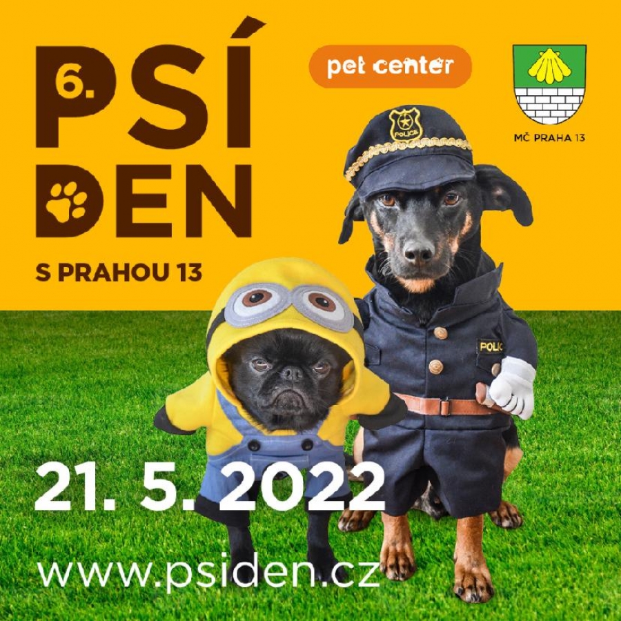 Váš pes už míří na Psí den s Prahou 13. Přijďte taky!