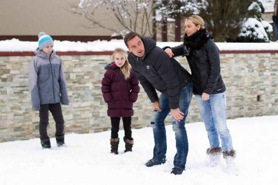 Roman Šebrle ukázal celou rodinu