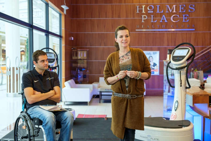 Marta Jandova pomohla představit zdravotní benefity Power Plate