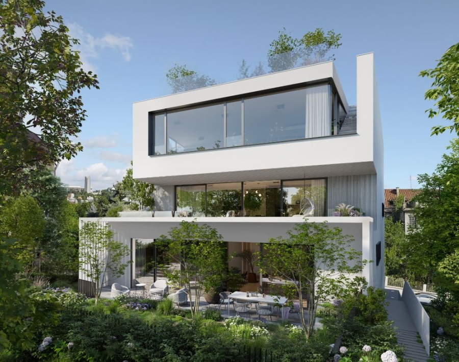 Bazén s proskleným dnem, pod kterým můžete přivítat hosty? Ve Vile ÉPOQUE na pražské Bertramce nic nesplnitelného!