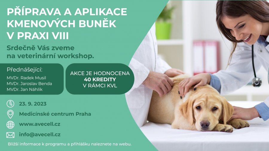 Pozvánka na veterinární workshop