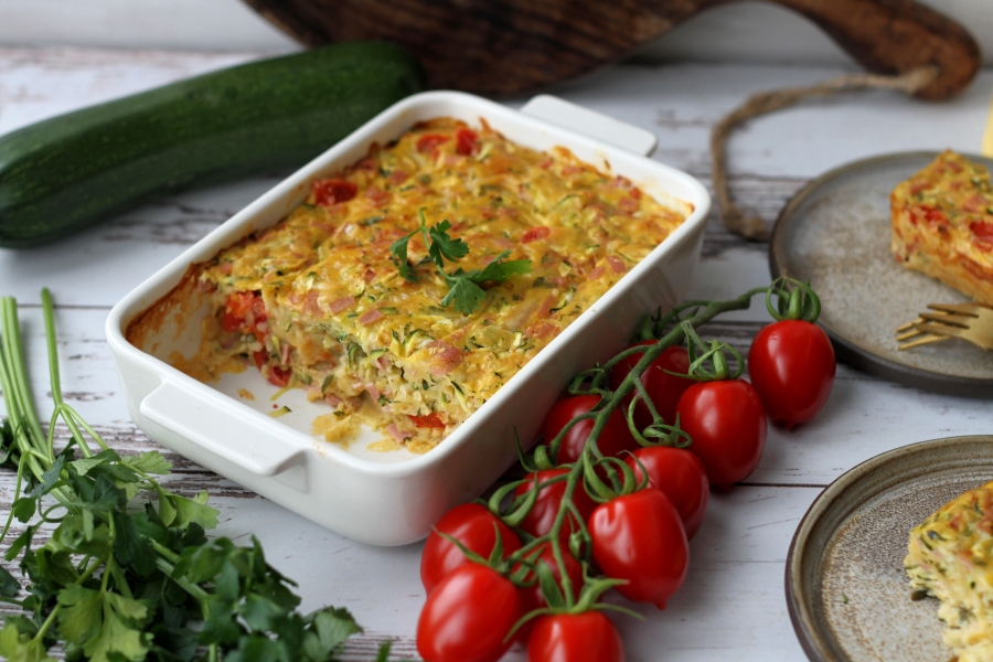 Letní cuketové hody aneb odlehčená večeře v podobě cukeťáku