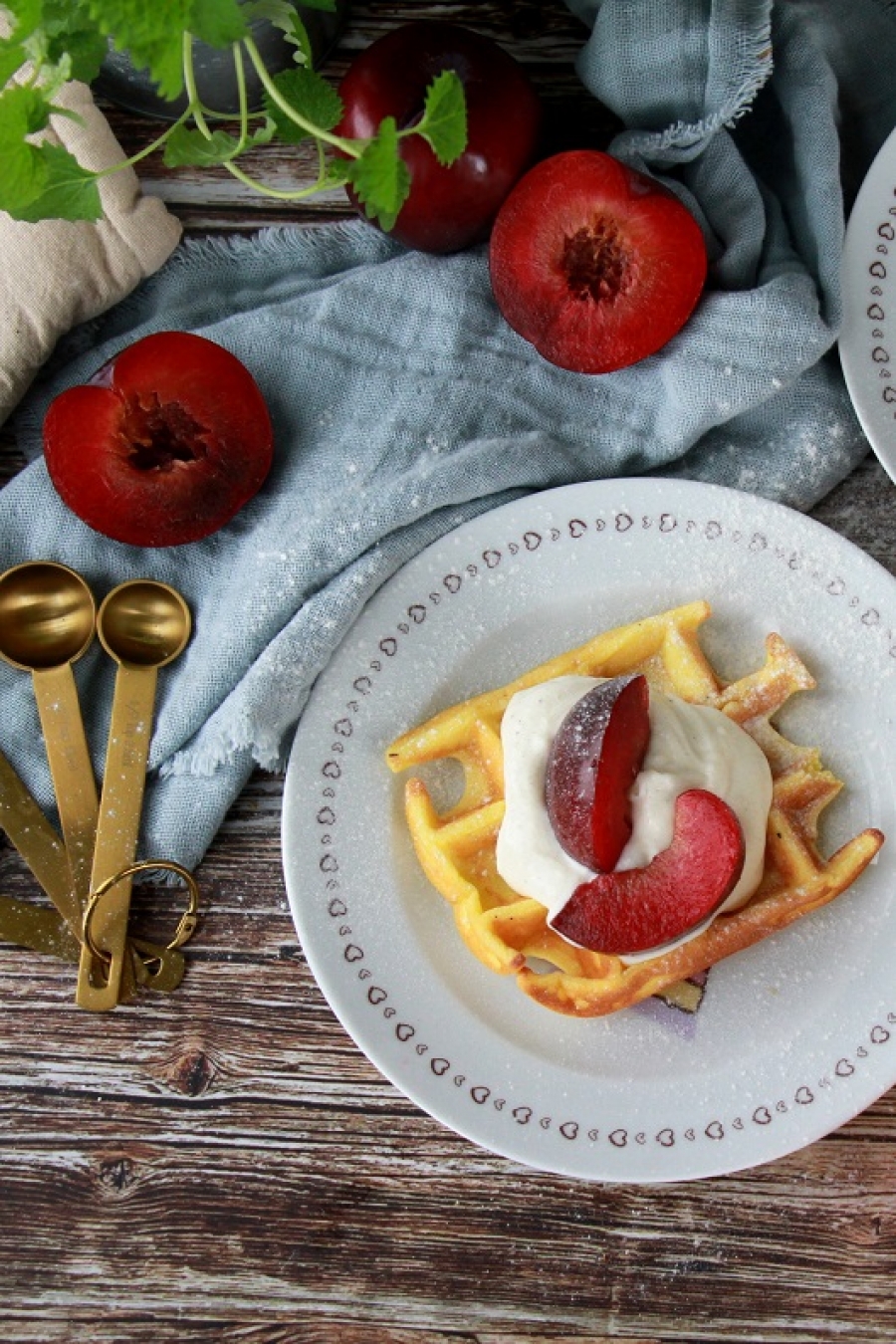 Sladké ráno nejen pro výjimečné ženy: domácí tvarohové vafle