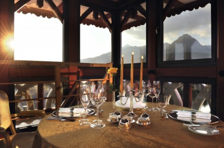 Romantická večeře ve vežičce