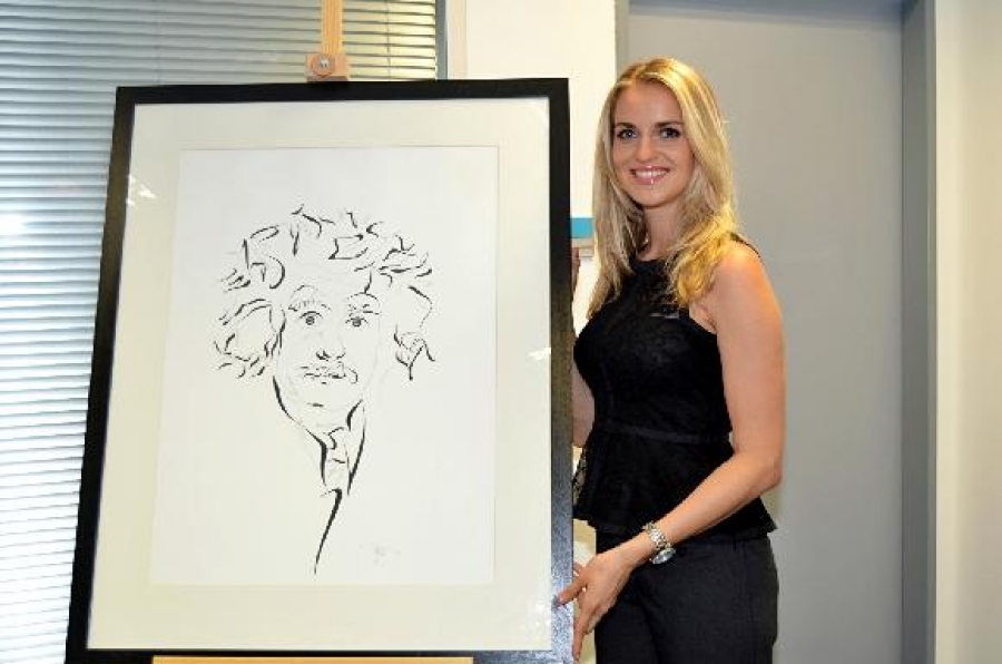 Zpěvačky Janů, Hapková a Gunčíková obdivovaly unikátní černobílé obrazy!