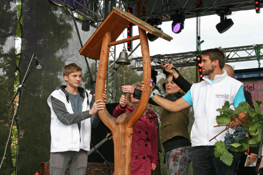 Na letošním Vinobraní na Grébovce bylo vypito rekordní množství burčáku