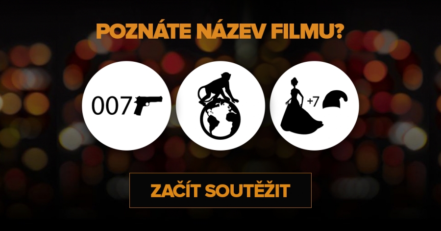 Otestujte své filmové znalosti v hravém kvízu a získejte vstupenky do kina!