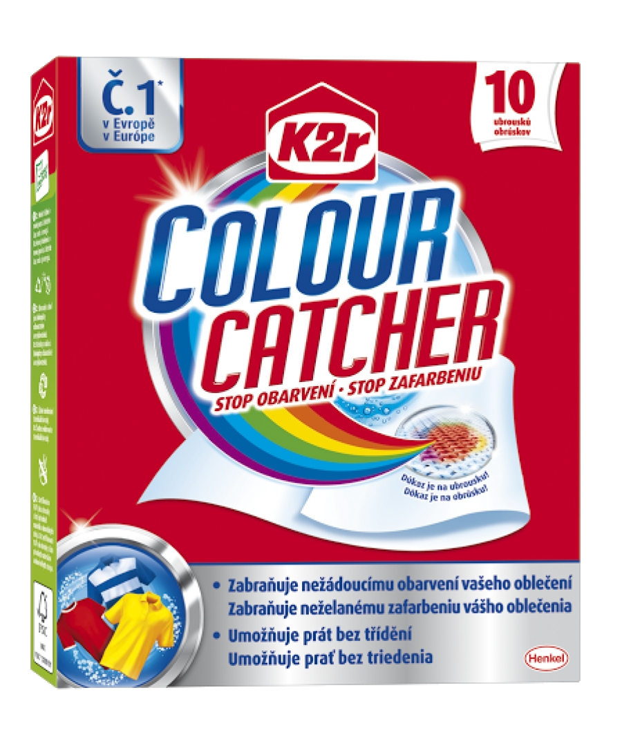 Konec nechtěného obarvení – COLOUR CATCHER: důkaz je na ubrousku